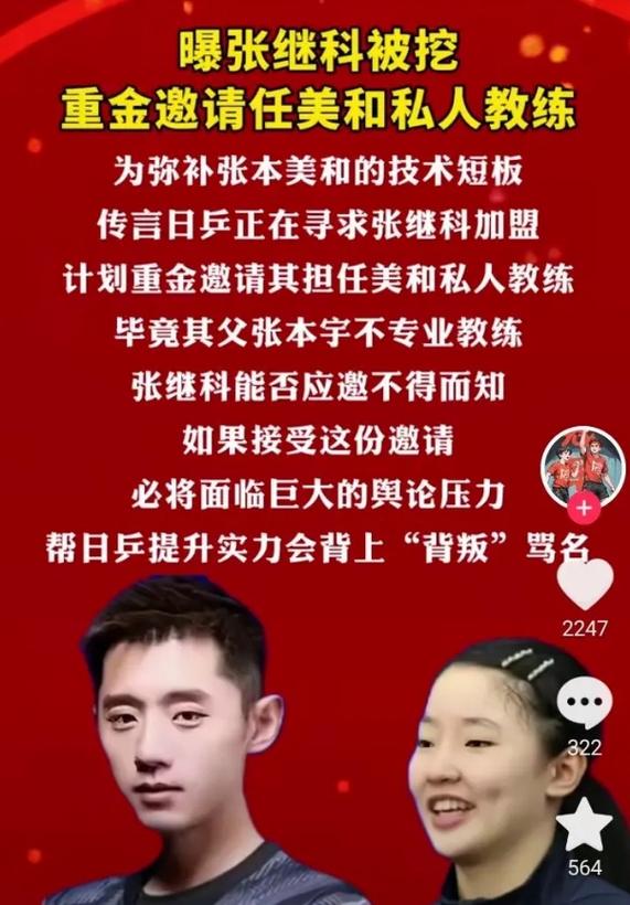 新澳2025年正版资料和张继科否认日本执教与张继科否认日本执教球队